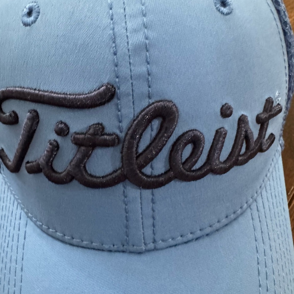 Mens Titleist Blue Mesh Baseball Cap Size M-L - Picture 3 of 14